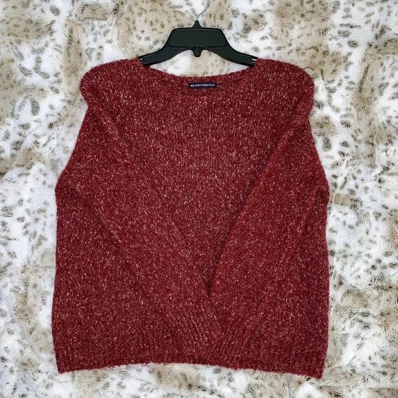 Brandy Melville Sweaters - Brandy Melville Red Sweater ONE SIZE